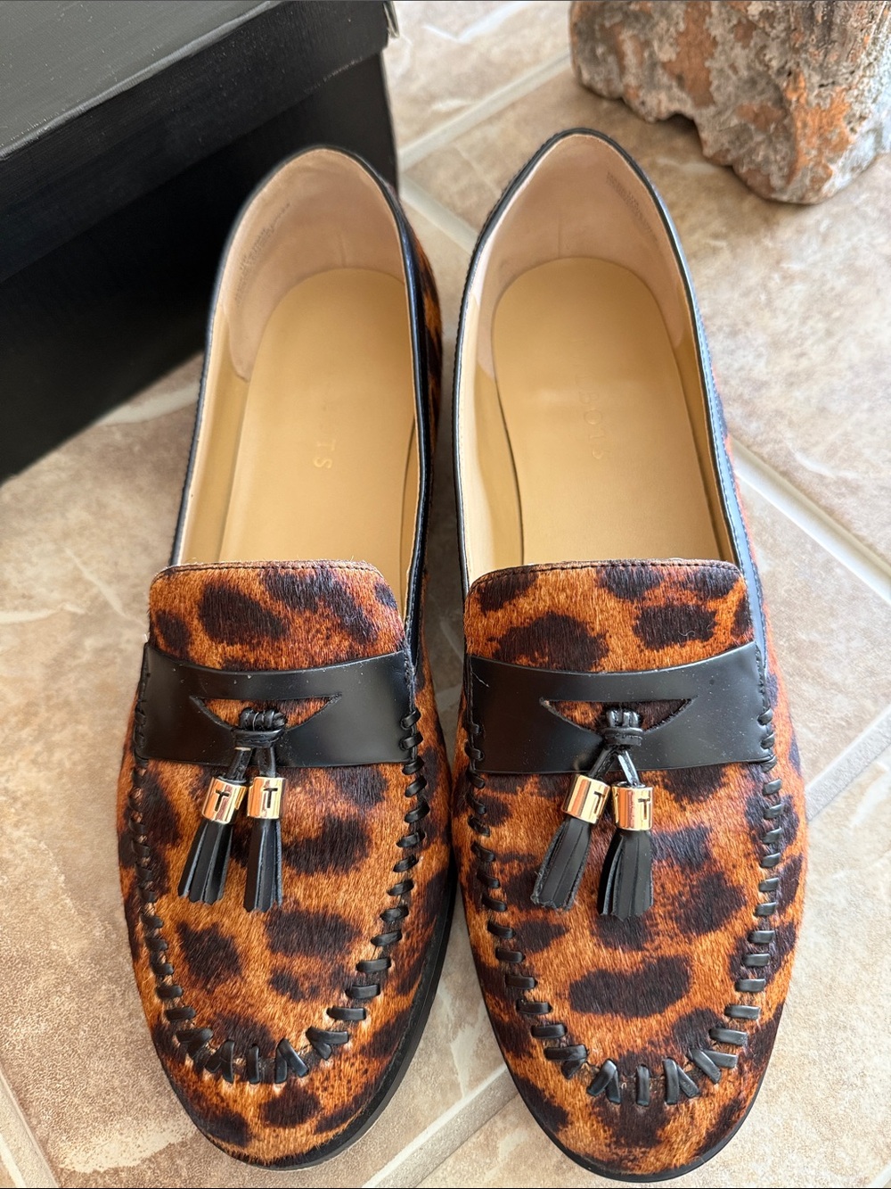 Leopard print loafers - Picture 5 of 11